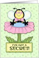 Secret Pal Garden Bee card