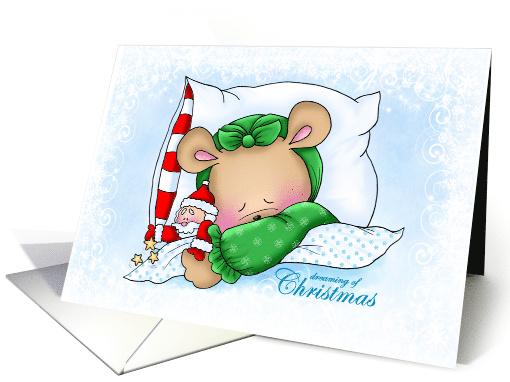 Christmas Bear Dreamer card (1943146)