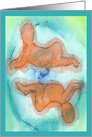 Gemini Zodiac Horoscope Twin Baby Birthday May 21  June 20 card