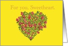 Rose Tattoo Love for Sweetheart card