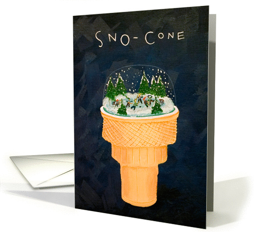 Sno-Cone for the Holidays! card (1400122)