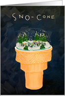 Sno-Cone for the Holidays! card