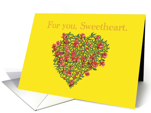 Rose Tattoo Love for Sweetheart card (1572852)