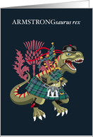 ARMSTRONGRex Scotland Ireland Tartan Armstrong Clan card