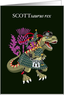 SCOTTsaurus Rex...