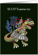 SCOTTsaurus Rex...