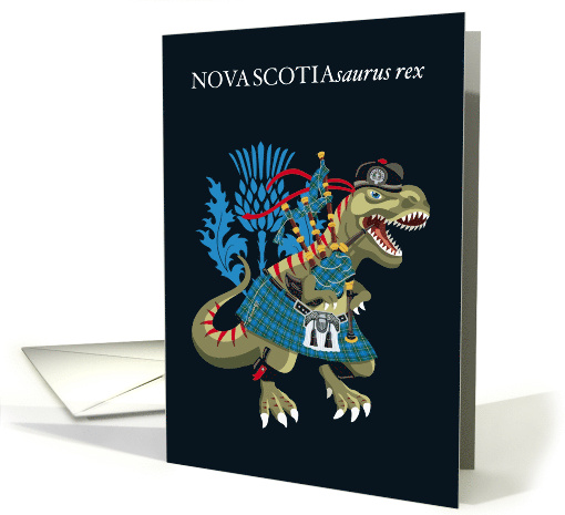 NOVASCOTIAsaurus Rex Scotland Ireland Nova Scotia family... (1696400)