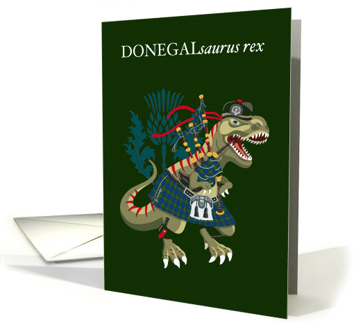 Clanosaurus Rex DONEGALsaurus rex Irish Donegal Clan... (1704898)