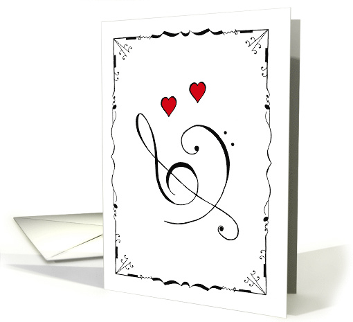 Music and Romance card (1410660)