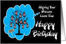 Beer Tree Dream Happy Birthday card