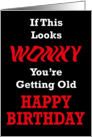 A wonky Eyed Birthday card