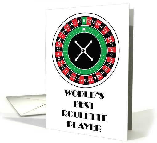 World's Best Roulette Player card (1411306)