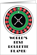 World’s Best Roulette Player card