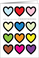 With Love On Your Christening card