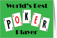 World’s Best Poker Player card