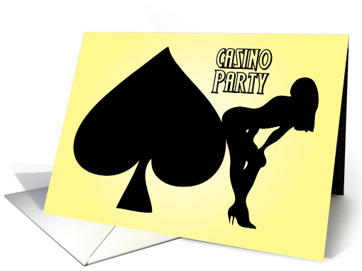 Casino Party Invitation card (1414638)