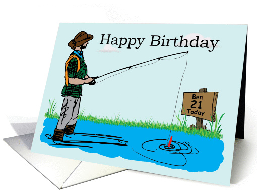 Ben 21 Birthday card (1426898)