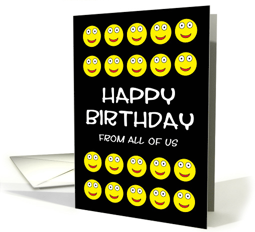 From All Of Us Happy Birthday card (1438502)