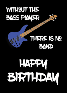 Bass Guitar Happy...