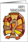 Happy Thanksgiving Turkey card