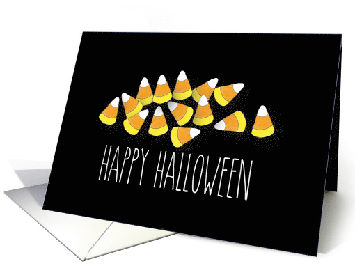 Happy Halloween - Candy Corn card (1490686)