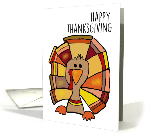 Happy Thanksgiving Turkey card (1548830)