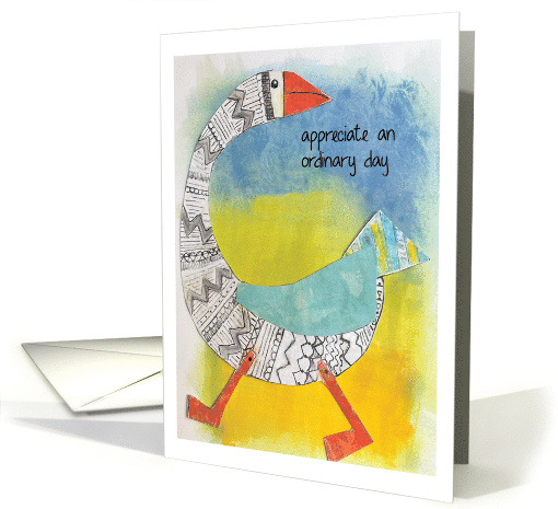 Ordinary Day Goose Walking card (1740486)
