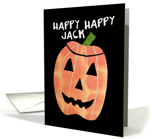 Halloween Jack-o-Lantern Jack is Back card (1746866)