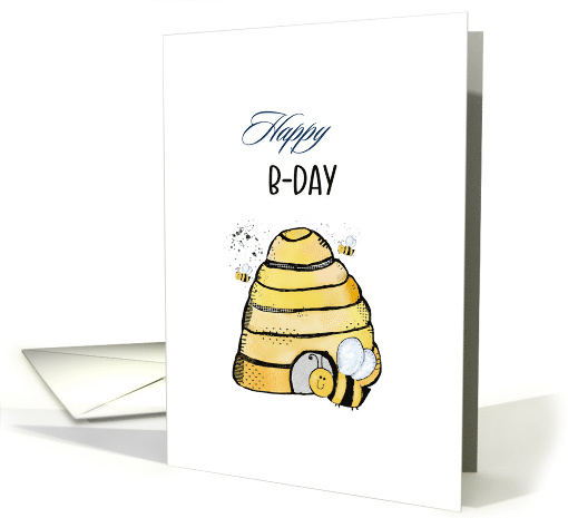 Happy Birthday BEE card (1909744)