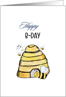 Happy Birthday BEE card
