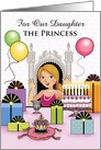 Birthday Princess for Daughter card