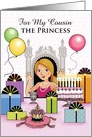 Birthday Princess for Cousin card