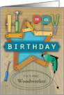 Woodworker Happy Birthday Carpentry Project card