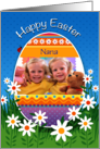 Nana Custom Photo Easter Egg card
