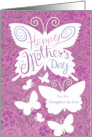 For My Daughter in Law Mother’s Day Butterfly Floral card