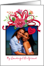 For My Girlfriend Custom Photo Valentine’s Total Package card