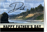Dad Happy Father’s Day Northwest Pacific Coast Photo card