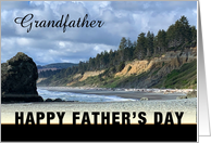 Grandfather Happy Father’s Day Northwest Pacific Coast Photo card