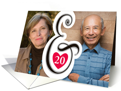 Custom Photo Valentine's 20th Wedding Anniversary... (1754688)