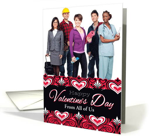 Business From All of Us Custom Photo Valentine's Day... (1757426)