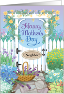 Neighbor Mother’s Day Flowering Garden Pagoda card
