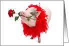 Hog You To Myself Valentine’s Day Card