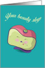 Your beauty sleep. Flirty alarm clock card