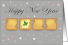 Delicious New Year Delights 2025 card