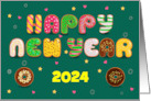 2024 Sweet New Year’s Delights card