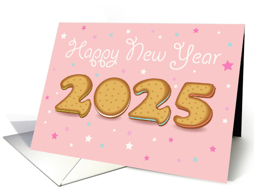 Cookies New Year Greetings 2025 card (1455586)