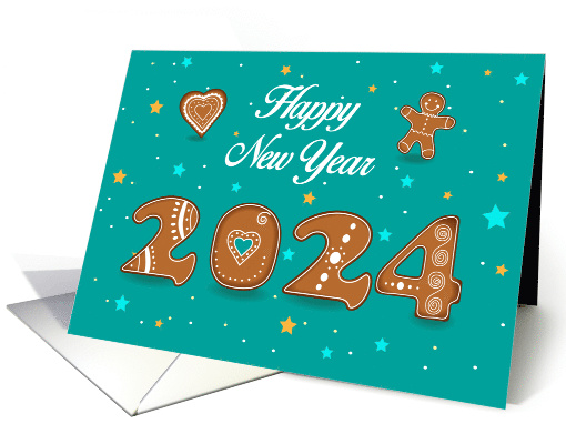 Cookie Delight New Year 2024 card (1455590)