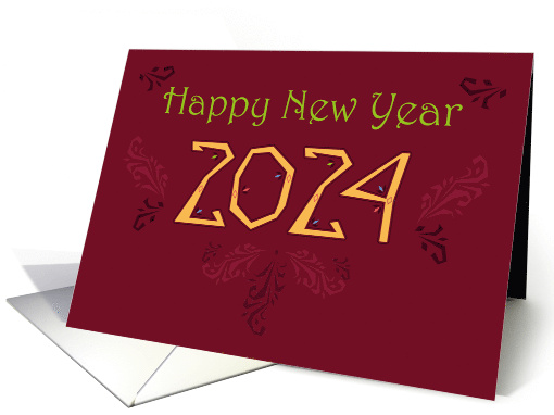 Elegance New Year 2024 card (1455906)