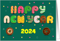 2024 Sweet New Year’s Delights card