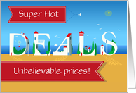 Super Hot Deals. Unbelievable prices! Custom text front card